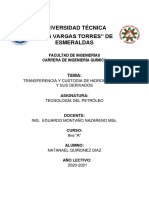 Trasferencia y Custodia Petroleo PDF