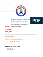 Sulaimani Polytechnic University Engineering Technical College Communication Department