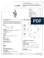 R.C.B.O. R.C.B.O. R.C.B.O. R.C.B.O. Phase Phase Phase Phase ++++ N N N Neutral Eutral Eutral Eutral / 1 Module / 1 Module / 1 Module / 1 Module