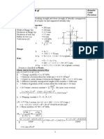 Laterally UN-supported Beam