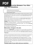 The Relationship Between Your Skin and Your Emotions