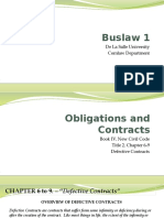 Buslaw 1: de La Salle University Comlaw Department