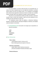 Comentario de Texto - Poesía PDF