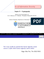 Principles of Information Security: Chapter 8 - Cryptography