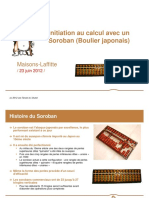 Initiation Au Calcul Avec Un Soroban (Boulier Japonais) PDF