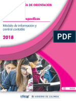 Guia de Orientacion Modulo de Informacion y Control Contable Saber Pro 2018 PDF