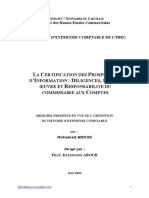 La Certification Des Prospectus