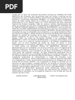 Documento Privado de Cuidado de Casa Gratuita