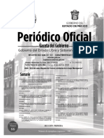 Gaceta Del Gobierno 14 de Abril Secretaría de Cultura