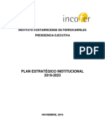 Estrategia Institucional 2019-2023 INCOFER