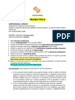 1 PRUEBA ESCRITA DERECHO CONSTITUCIONAL (Unidad I) 2020 Tipo B