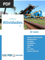 CADERNO DE ATIVIDADES 8ANo