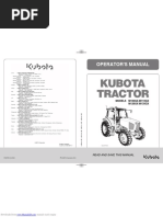 OM - Kubota M100GX, M110GX, M126GX, M135GX PDF