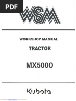 WSM - Kubota MX5000