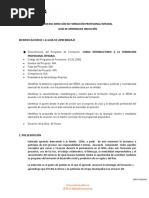 Gfpi-F-019 - Guia - de - Aprendizaje Inducción 2020 V2 - 2020