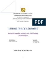 Cantar de Cantares 2020 PDF