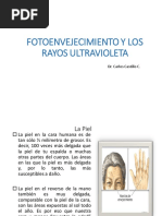 FOTOENVEJECIMIENTO Y LOS RAYOS ULTRAVIOLETA Sintesis PDF