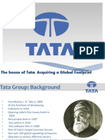 The House of Tata: Acquiring A Global Footprint