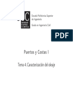 Tema - 4 - Caracterización Del Oleaje PDF