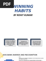 Winning Habits: by Rohit Kumar