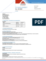 Putty For Wood Wall 50 8000 MSDS PDF