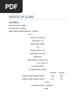 Design of Slabs