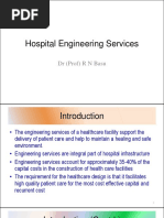 Hospital Engineering Services - Dr. R N Basu