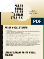 Sesi 8 - Pasar Modal Syariah (Saham Syariah)