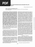 The Primary Structure of The Saccharmoces Cerevisiae Gene For ADH1 - Bennetzen & Hall 1981 PDF