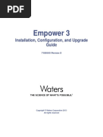 Empower 3: Installation, Configuration, and Upgrade Guide