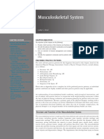 Musculoskeletal System: Cathy S. Elrod