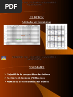 Méthode de Formulation Des Bétons