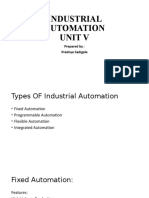 Industrial Automation Unit V: Prepared By: Pradnya Sadigale