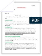 Course: 837 PG - No 1: Educational Research