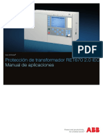 Manual de Aplicaciones Proteccion de Transformador RET670 2.0 IEC