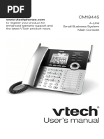 Manual Vtech CM18445 PDF