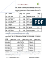 Problemas v. Estadistica