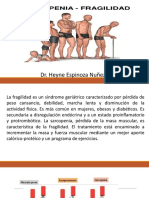 Fragilidad y Sarcopenia en El Adulto Mayor