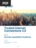 Draft TIC 3.0 Vol. 3 Security Capabilities Handbook