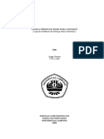 Gejala Serangan Hama Pada Tanaman: (Laporan Praktikum Bioekologi Hama Tumbuhan)