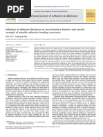 International Journal of Adhesion & Adhesives: Wei Xu, Yueguang Wei