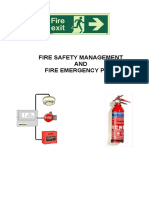 Fire Safety Management AND Fire Emergency Plan