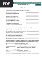 D360 - Lingua Portuguesa (M. Hera) - Exercicio de Aula - 12 (Isabel V.) PDF