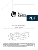 Manual Carpintería Banco Estante