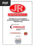 Sistemas de Calentamiento, Secado Industrial y Sensores de Temperatura PDF