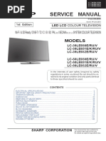 Service Manual: Wi-Fi & 3D Ready / DVB-T / T2 / C / S / S2 PAL / Secam System Colour Television