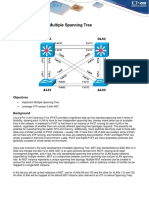 Chapter 4 Lab 4-2 - Multiple Spanning Tree: Topology