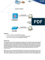 Chapter 1 Lab - Preparing The Switch: Topology