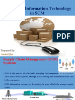 Unit 5 Role of IT in SCM PDF