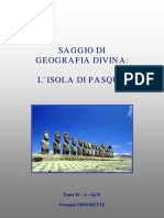 4231 - Saggio Di Geografia Divina Vol IV A - Isola Di Pasqua